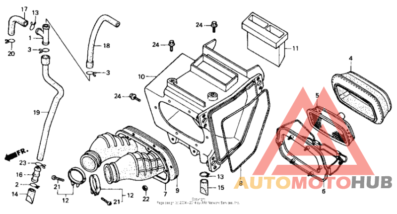 Air cleaner 85-87