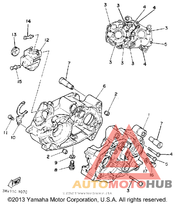 Картер двигателя