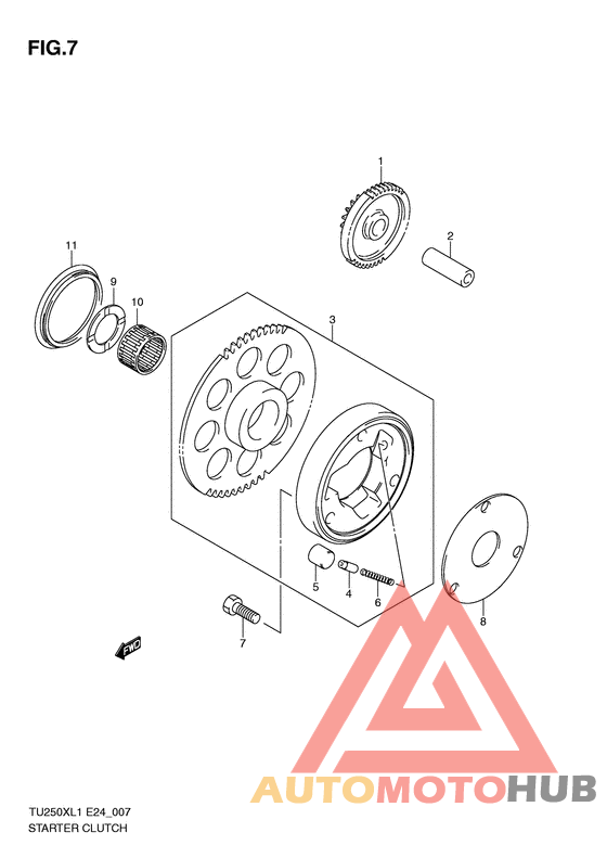 Муфта стартера