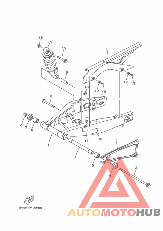 Rear arm & suspension