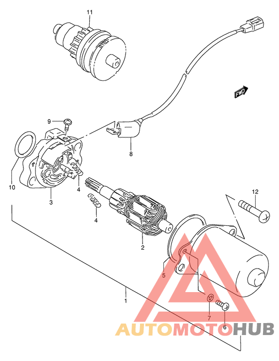 Стартерный мотор