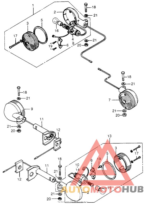 Задний фонарь