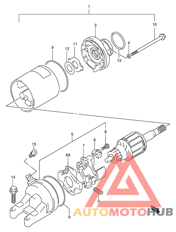 Стартерный мотор