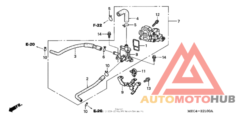 Rotary air control valve
