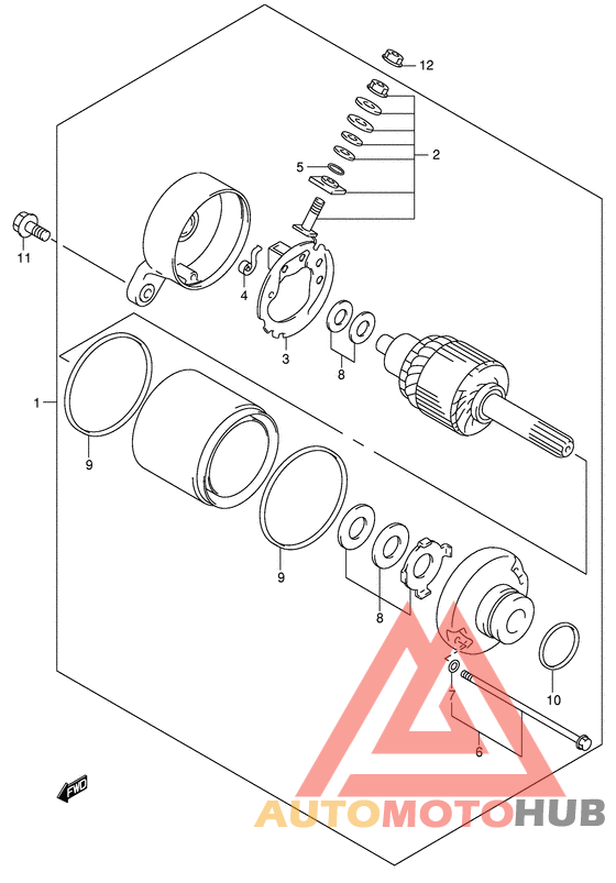 Стартерный мотор