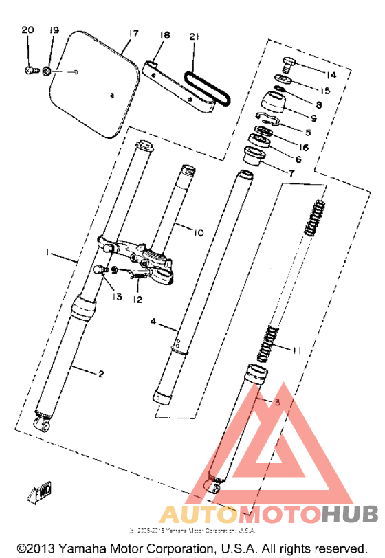 Передняя вилка