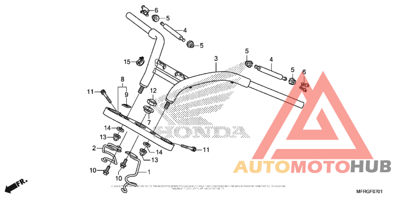 Handlebar + Top Bridge (2)