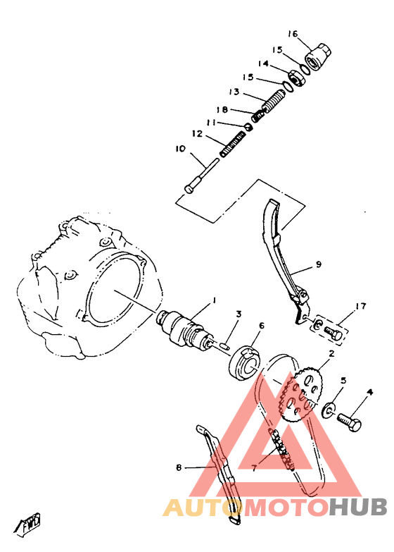 Camshaft. chain