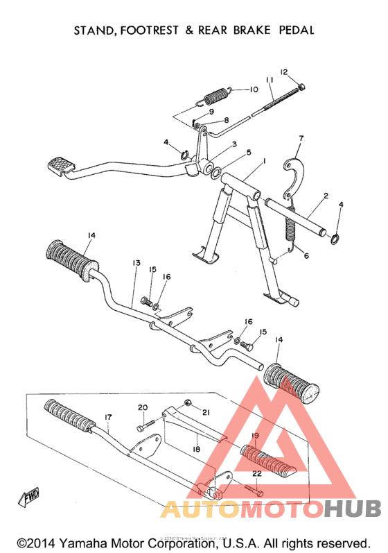 Footrest - stand