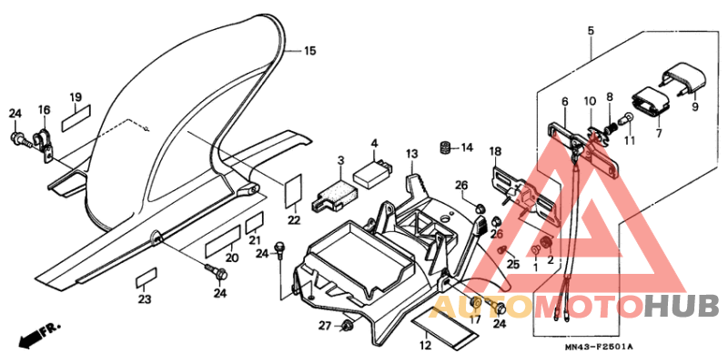 Заднее крыло