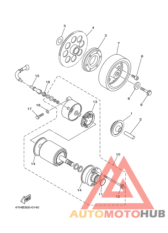 Муфта стартера