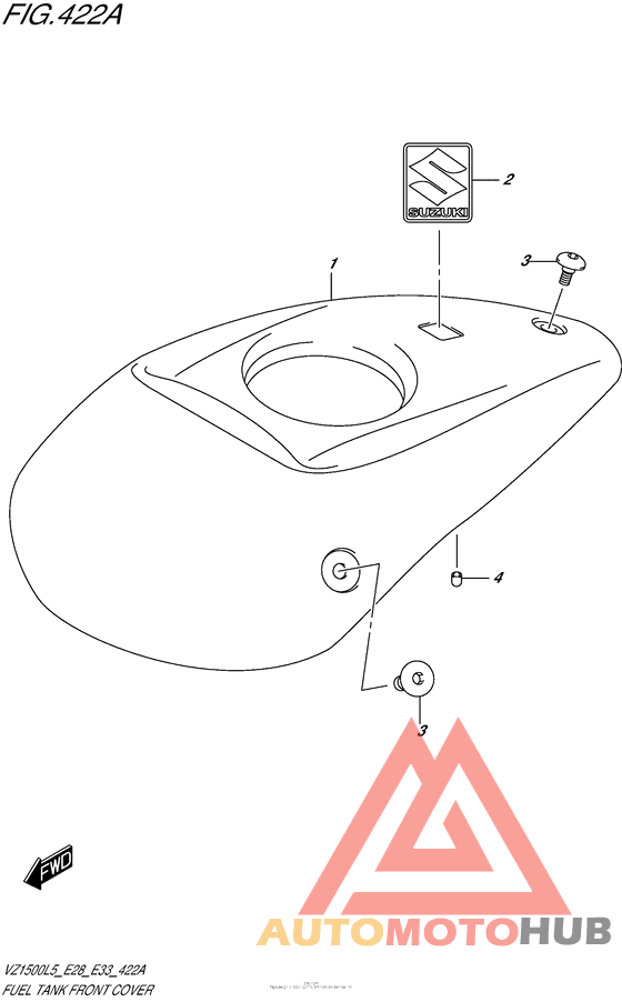 Fuel Tank Front Cover