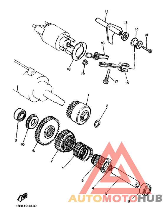 Муфта стартера