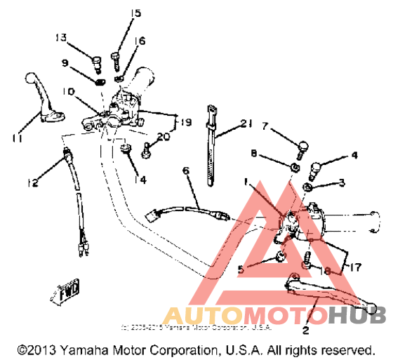Рулевые переключатели