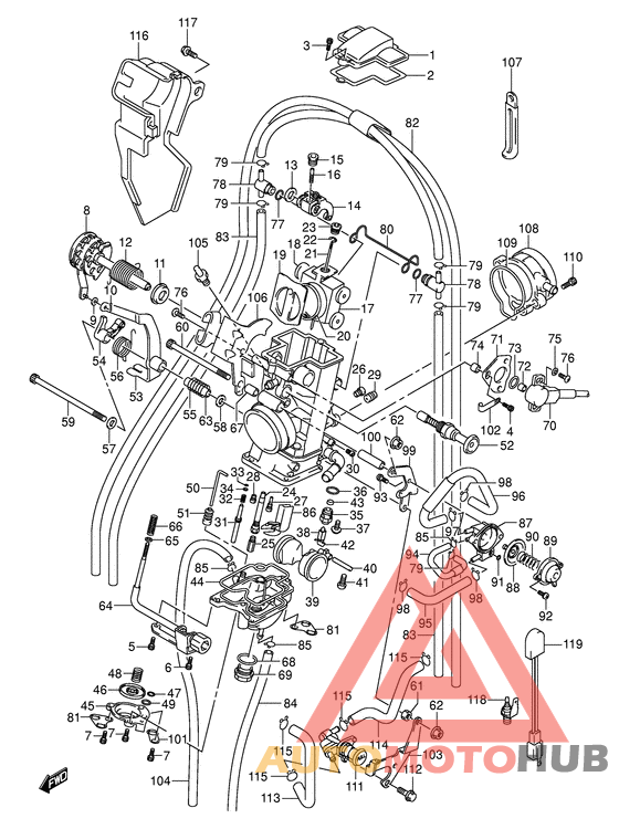 Carburetor assy