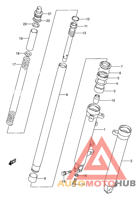 Передняя вилка