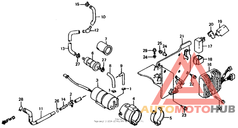 Fuel pump + rectifier