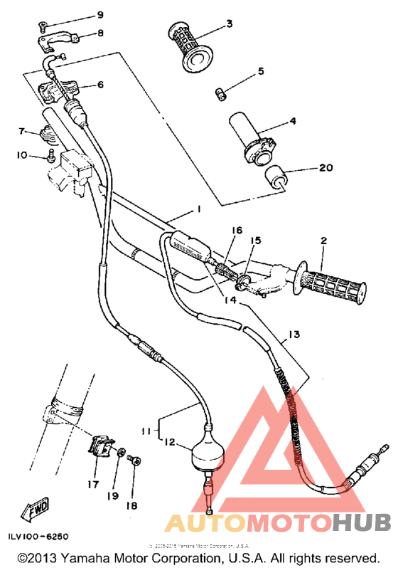 Handlebar-cable