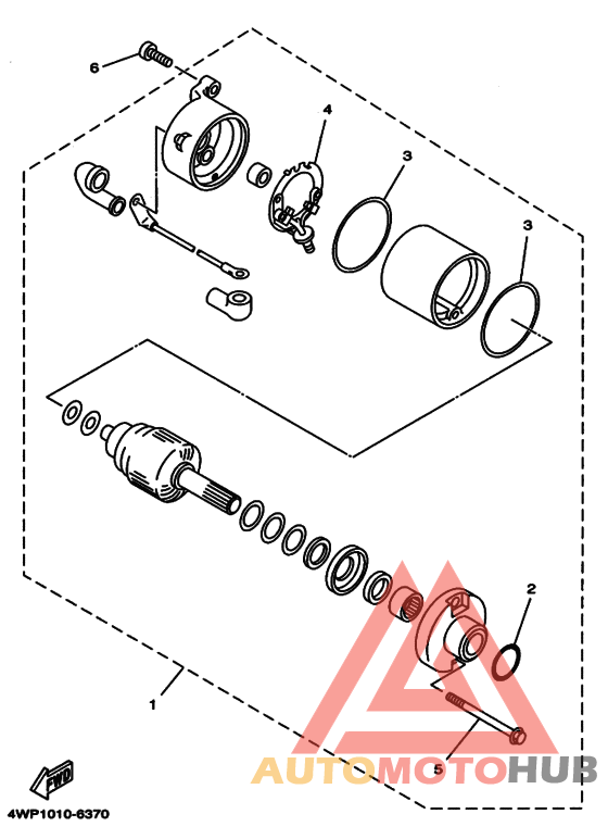 Стартерный мотор