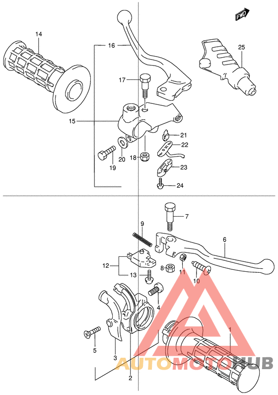 Рулевой рычаг