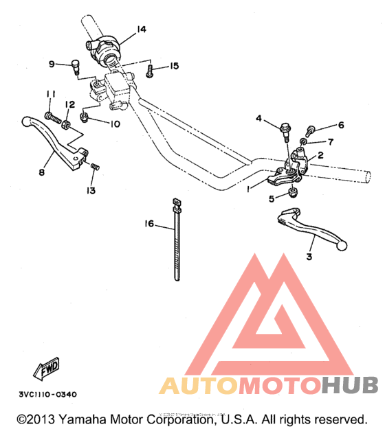 Handle switch - lever