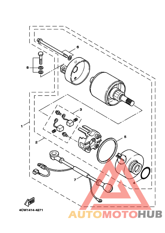 Стартерный мотор