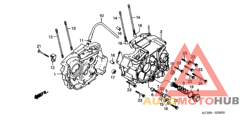 Картер двигателя