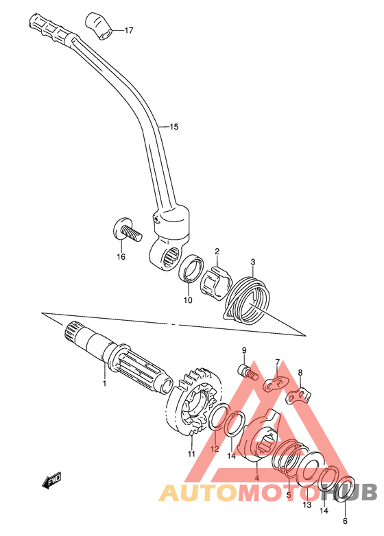 Ножной стартер