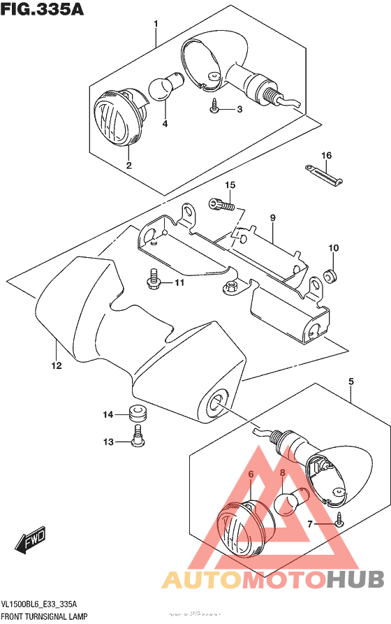 Front Turnsignal Lamp