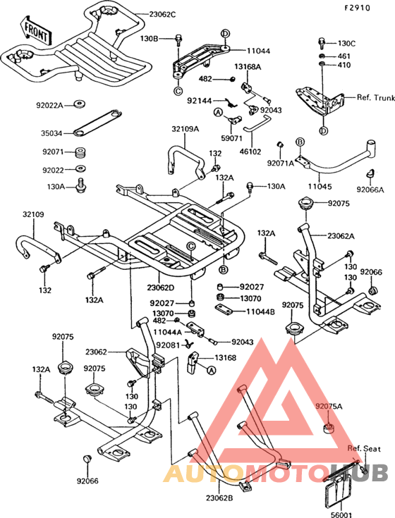 Accessory(trunk bracket)