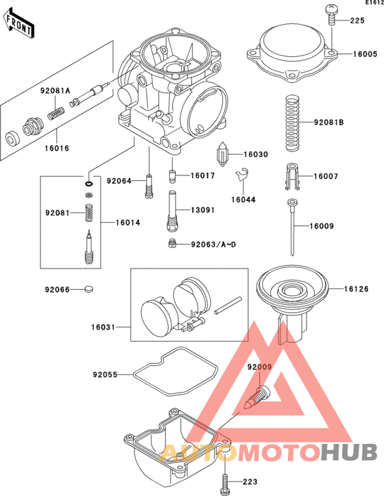 Карбюратор в разборе
