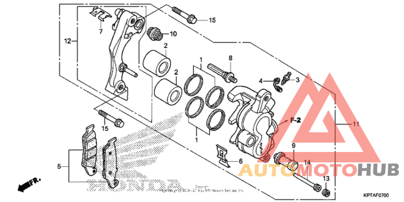Передний суппорт