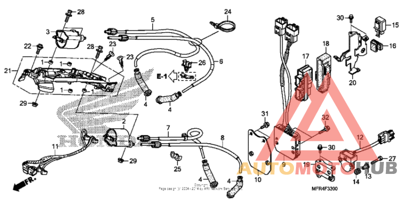 Ignition coil + ecu