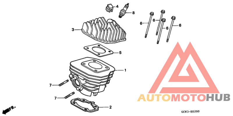 Cylinder/cylinder head