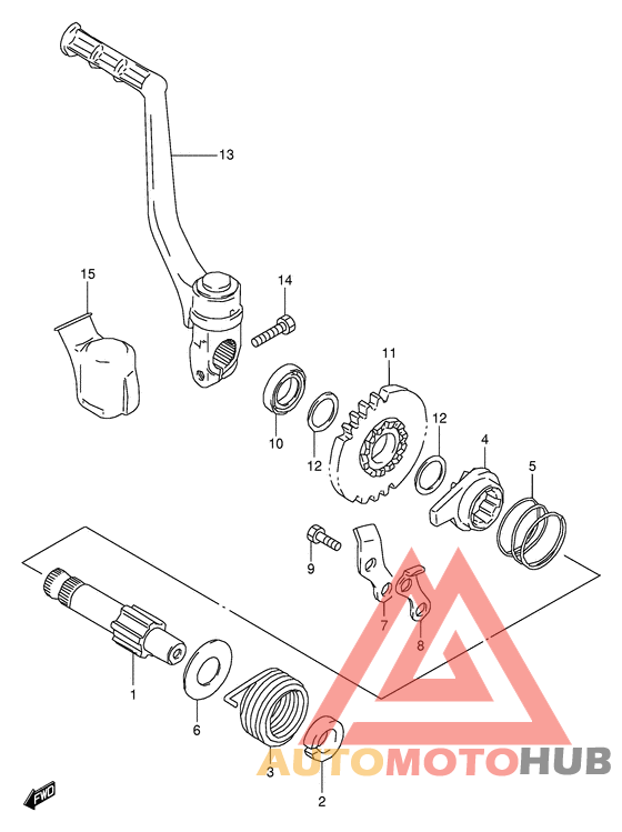 Ножной стартер