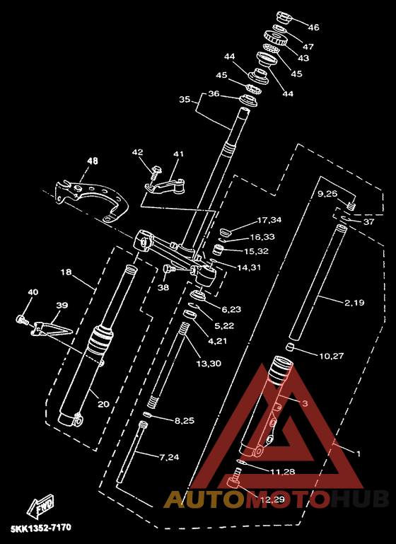 Передняя вилка