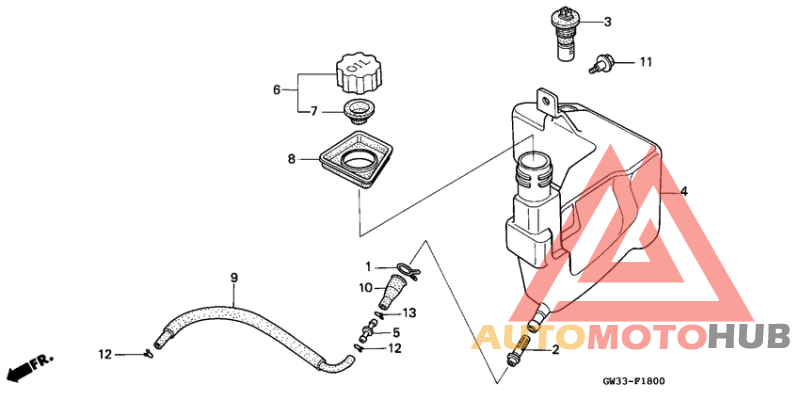 Бак масляный