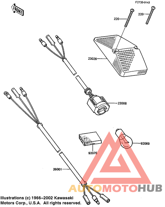 Taillight unit ass`y