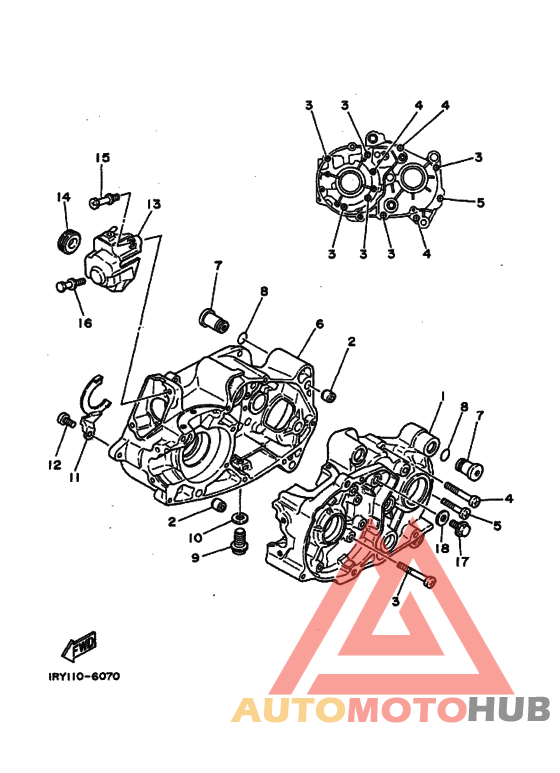 Картер двигателя