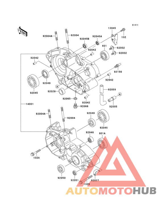 Картер двигателя