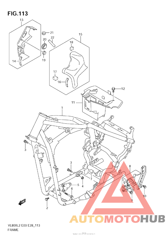 Frame (Vl800T  E03)