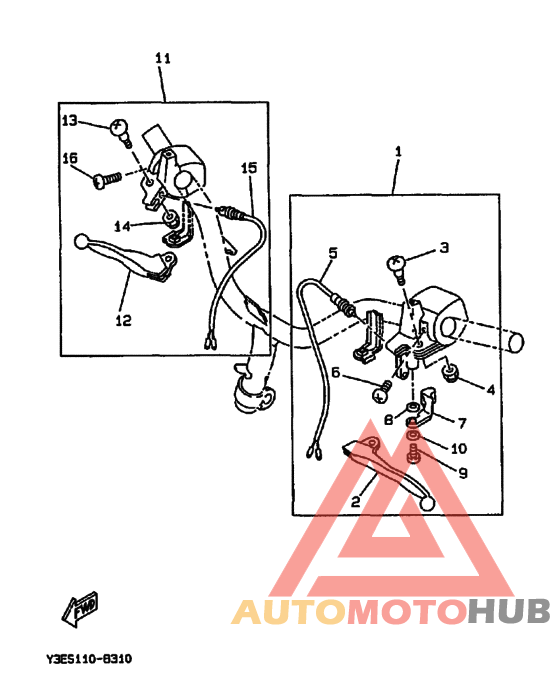 Interruptor  manillar&palanc