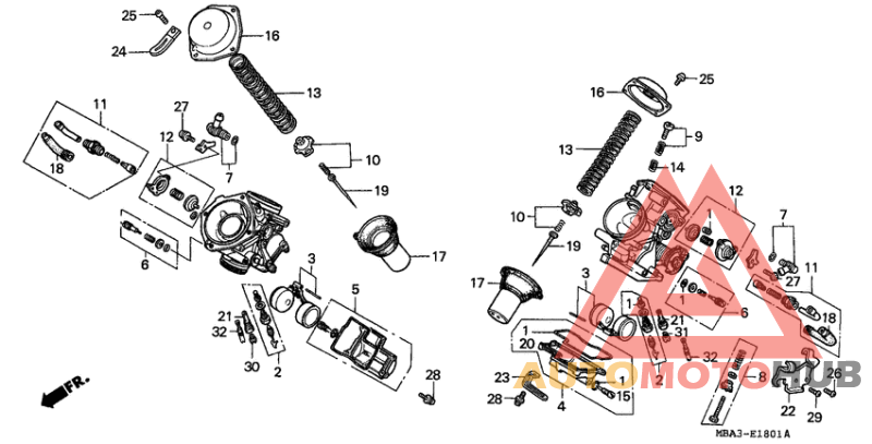 Carburetor assy