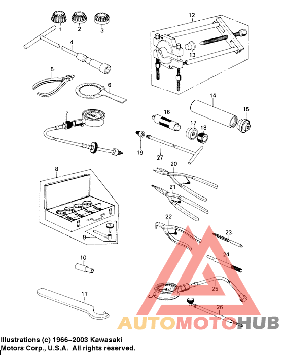 Special service tools "a"