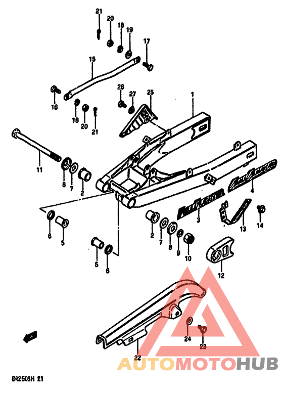 Маятник задний