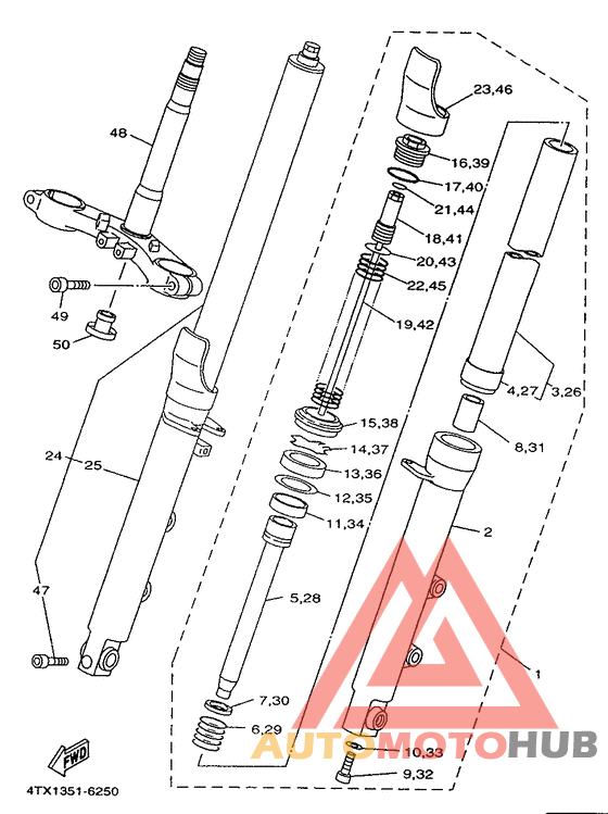 Передняя вилка