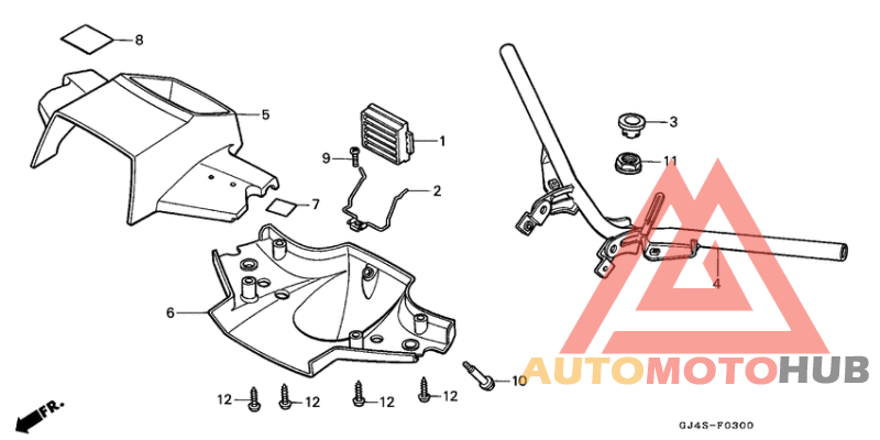 Handle pipe/handle cover