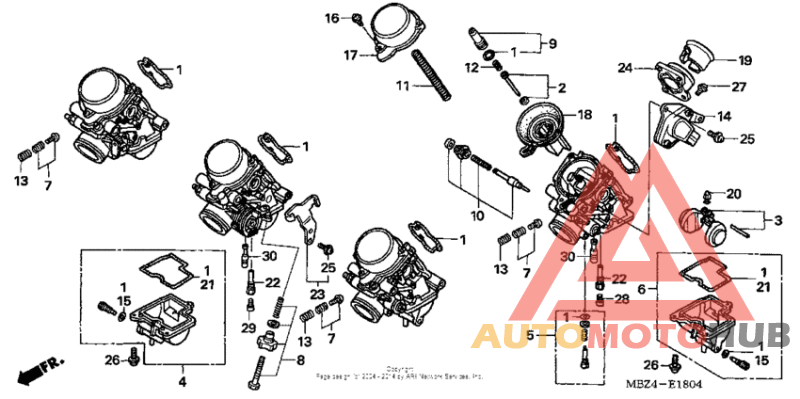 Карбюратор - в разборе