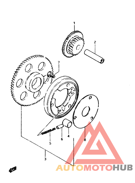 Муфта стартера