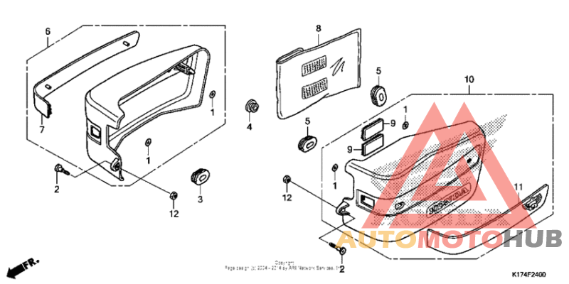 Боковые обтекатели